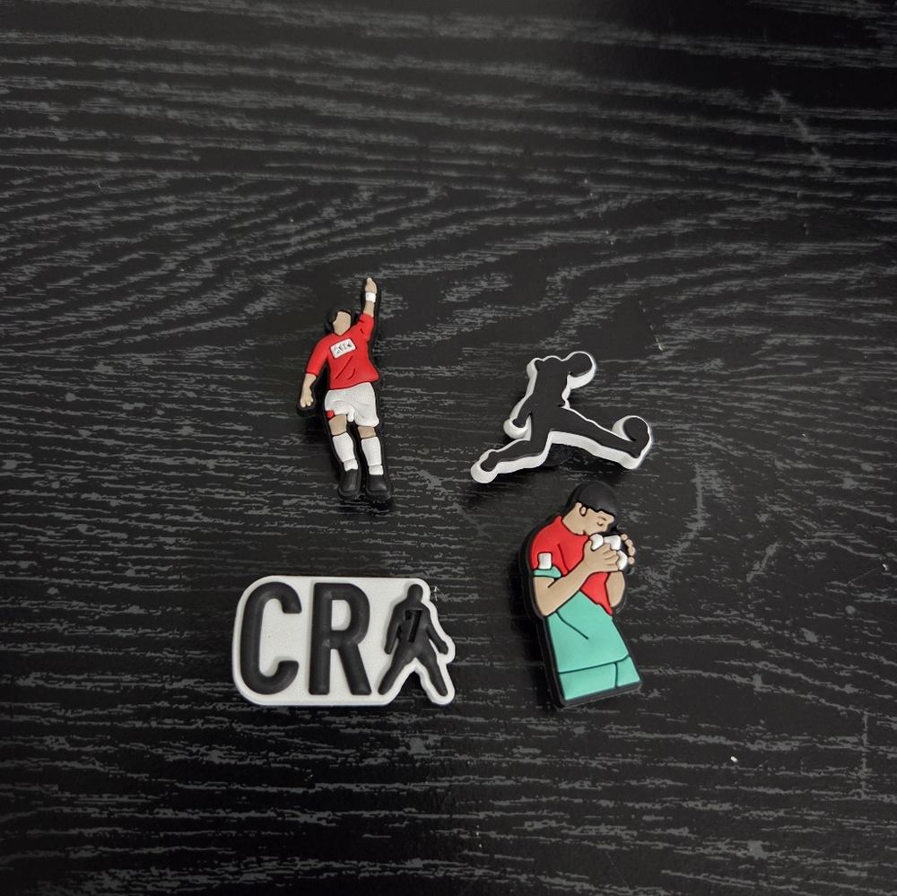 Cristiano Ronaldo Jibbitz Charms For Crocs Portugal